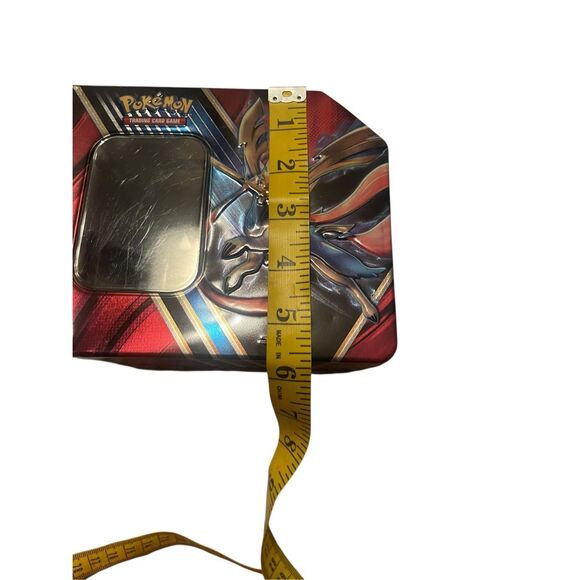 Pokémon TCG Zacian Legends of Galar Sword & Shield Trading Card Game Tin Empty - Picture 7 of 10